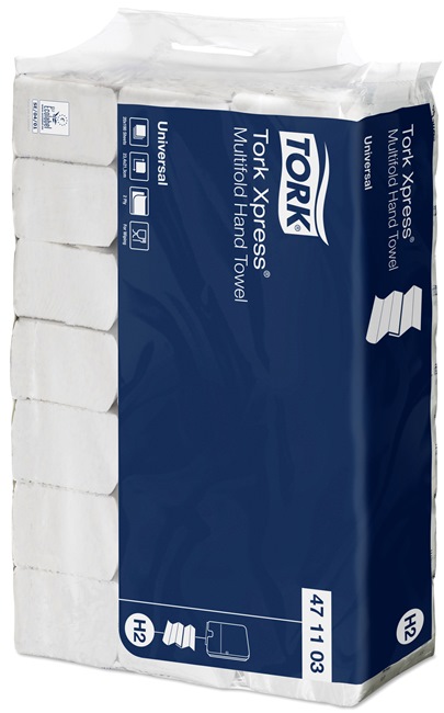 Tork Xpress листовые полотенца Multifold Universal H2, 471103