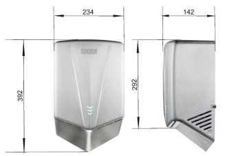 Скоростная электросушилка для рук BXG-JET-5700A