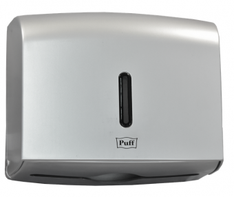 Диспенсер бумажных полотенец пластиковый PUFF-5120S