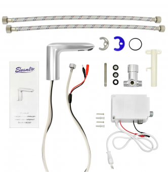 Сенсорный латунный смеситель для умывальника Eleanti 0402.517