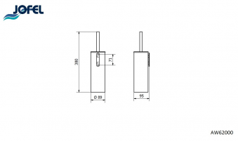 Ершик напольный Jofel AW62000