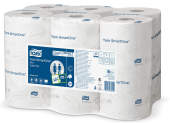 Туалетная бумага Tork SmartOne Т9, Advanced 12 рулонов, 472193