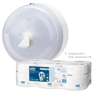 Tork SmartOne® туалетная бумага в рулонах, Т8, 472242