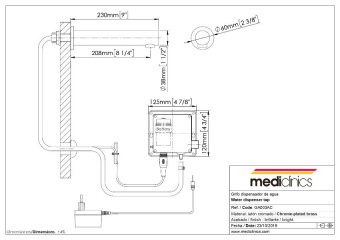 Сушилка для рук Mediclinics 3в1 ALL-IN-ONE UCM093A MEDICLINICS