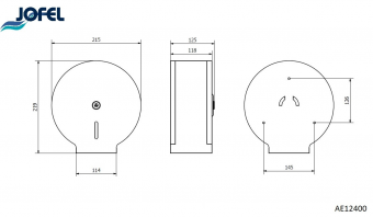 Диспенсер Jofel Сlasica рулонной бумаги AE12400