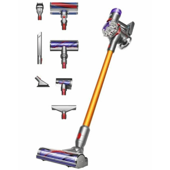 Беспроводной пылесос Dyson V8 Absolute SV25 silver/yellow