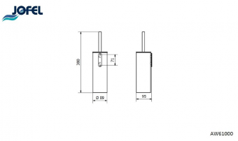 Ершик напольный Jofel AW61000