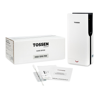 Погружная высокоскоростная сушилка для рук TOSSEN HSD 1310 PW Tossen