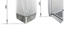 Новинка от ТМ BXG - скоростная сушилка для рук BXG-JET-5700A